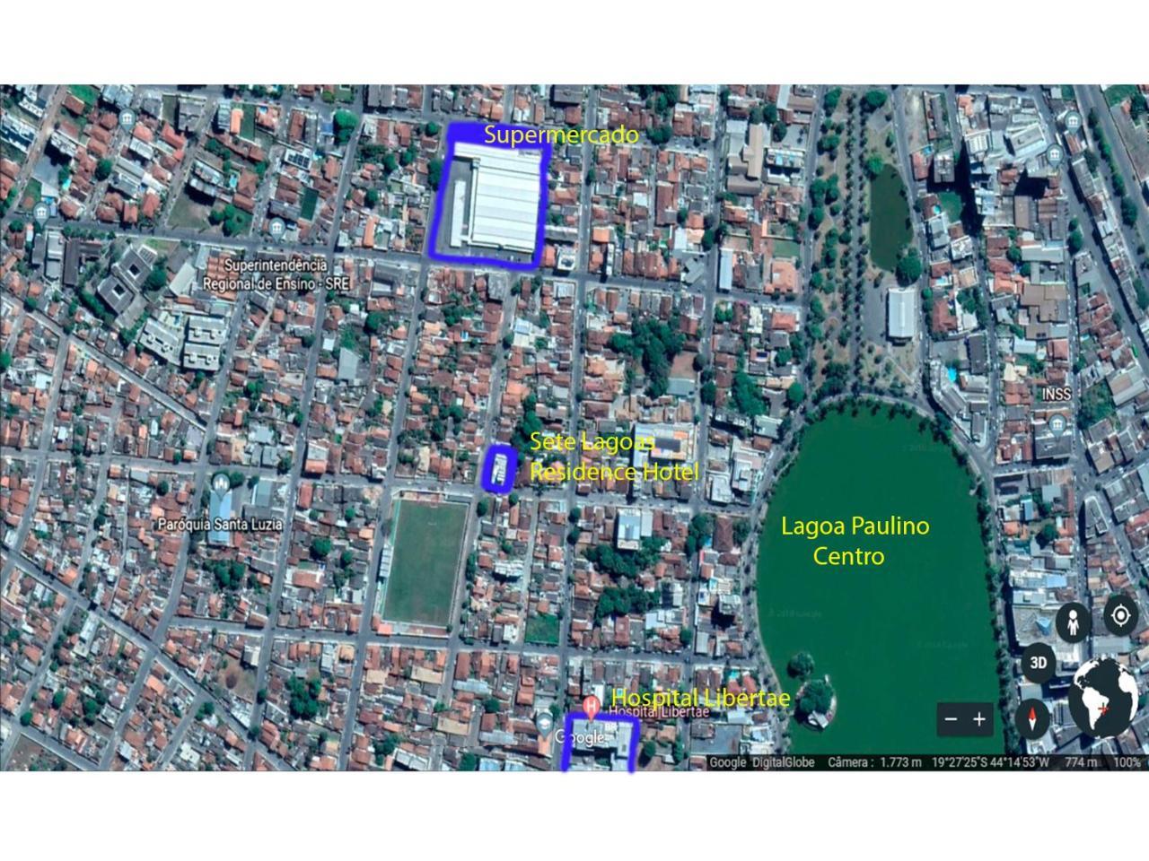 Sete Lagoas Residence Hotel 외부 사진